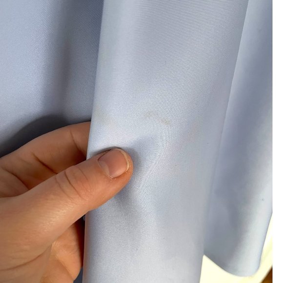 Ted Baker London Venma A Line Skater Dress Sz 2 / US 6 Ice Blue Lace Detail Back - Picture 4 of 7